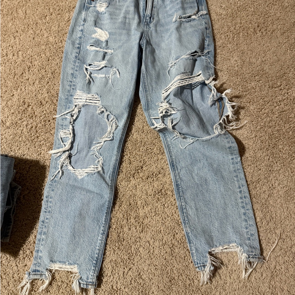American Eagle ripped jeans